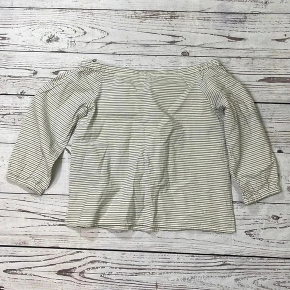 Madewell Jardin Off the Shoulder Blouse Size Small - Picture 4 of 10